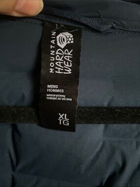 Mountain Hardwear Men's Jacket - Dark Navy